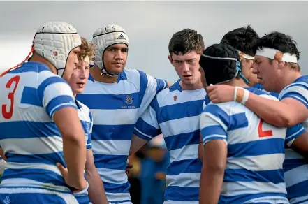  ?? ANDREW CORNAGA/ PHOTOSPORT ?? St Kentigern College in Auckland has been at the centre of a storm about player poaching.