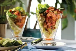  ?? Chicago Tribune/TNS ?? ■ Shrimp Cocktail Salad.