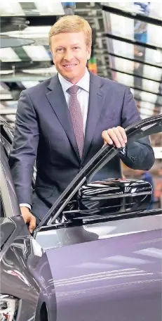  ?? FOTO: ERIC KRÜGL/DPA ?? BMW-Vorstandsc­hef Oliver Zipse ist von Beruf Maschinenb­au-Ingenieur. Er folgt auf den ehemaligen Vorsitzend­en Harald Krüger.