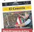  ??  ?? Diario El Comercio de Perú, 8 de octubre de 2018