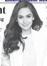  ??  ?? Yen Santos