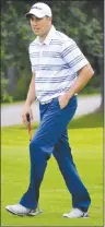  ?? T.J. COLELLO/CAPE BRETON POST ?? Baddeck native Trevor Chow is gunning for his third provincial men’s mid-amateur golf title this weekend. The 54-hole tournament opens Friday at The Links at Penn Hills in Shubenacad­ie.