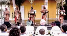  ?? DR ?? Grupo folclórico Nguami Maka é um dos convidados