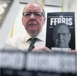  ??  ?? ■ Glasgow underworld boss turned author, Paul Ferris