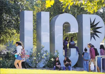  ?? Glenn Koenig Los Angeles Times ?? UC RIVERSIDE has learned to mitigate the bias of SATs to avoid screening out potential students who can do well there. One approach that has worked well: Taking into account whether applicants are both first-generation and low-income students.