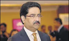  ?? ANIRUDDHA CHOWDHURY/MINT ?? Kumar Mangalam Birla