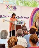  ?? /CORTESÍA ?? Leticia Herrera sigue apoyando a los gomezpalat­inos