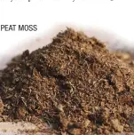  ??  ?? PEAT MOSS