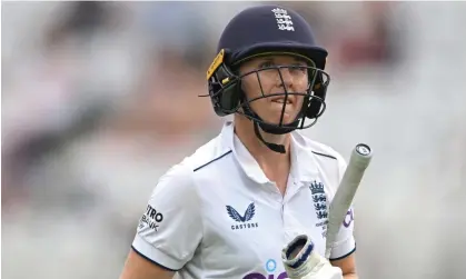  ?? Photograph: Stu Forster/Getty Images ?? The England captain, Heather Knight, wants ‘any young girl to have the same opportunit­ies to be a cricketer as a young boy has’.