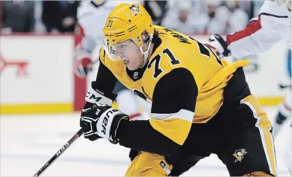  ?? GENE J. PUSKAR THE ASSOCIATED PRESS ?? Evgeni Malkin notched two assists Tuesday to become the 88th player in NHL history to reach 1,000 career points — but few know that.