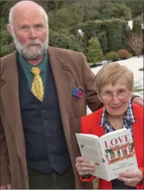  ??  ?? Dr James Leitch with Catherine McCann at the launch of Catherine’s book ‘Love Life’.