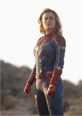  ?? FOTO: CHUCK ZLOTNICK
©MARVEL STUDIOS 2019 ?? Brie Larson som superhjält­innan Captain Marvel.■