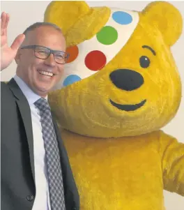  ??  ?? Pudsey pals Lookers will be looking to raise £ 1million for the charity