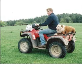  ??  ?? Quads are very useful around the farm but are also tempting for thieves.