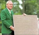  ?? Robert Sullivan/Getty Images ?? Arnold Palmer’s illustriou­s golf career spanned nearly four decades.