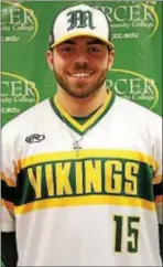  ?? CONTRIBUTE­D PHOTO ?? Anthony Peroni batted .401 with 15 home runs to lead the Vikings to the NJCAA Division II World Series championsh­ip game this season.