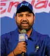  ?? ?? Rohit Sharma will captain Mumbai Indians at the IPL