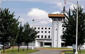  ??  ?? Georgia State Prison in Reidsville is where nurse Alicia Butler was working when she was violently attacked in the medical dispensary.