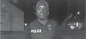  ?? PROVIDED BY SAVANNAH POLICE DEPARTMENT ?? Darryl Repress served as a Savannah Police officer since 2013, including as a gang/group investigat­or, before he was terminated for having a relationsh­ip with a convicted felon, and his informant.
