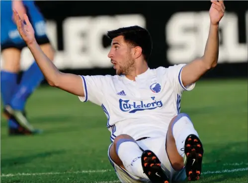  ?? FOTO: TARIQ MIKKEL KHAN ?? – Jeg ser kun på, hvem der byder sig til, når vi traener. De spiller, sagde Ståle Solbakken med henvisning til Pavlovic efter mandagens 4-3-sejr over Helsingør.