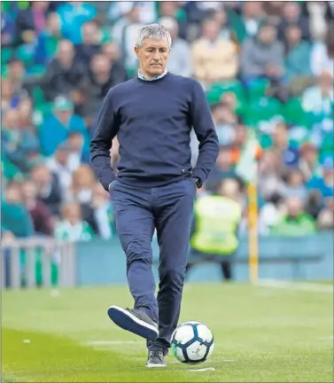  ??  ?? RECLAMO. El fútbol de Quique Setién en el Betis seduce a jugadores como Mikel Merino y Borja Mayoral.