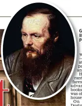  ??  ?? Gruesome: Prison life and, inset left, Fyodor Dostoevsky