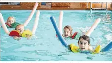  ??  ?? 12.000 Kinder haben in der Schule „Work Out“schwimmen gelernt