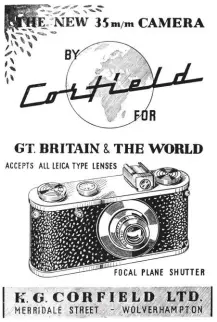  ??  ?? The 1953 advertisem­ent for the camera that became the Periflex