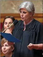  ?? (ici en 2019), ?? La députée LREM Sophie Panonacle à l’origine du texte.