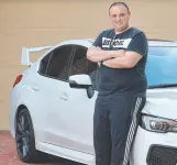  ??  ?? A repeat Subaru buyer, Phillip Patorniti traded in his 2014 WRX for what he says is “the best Subaru I’ve ever owned”, his STI Premium.
“I love driving in Sport Sharp mode all the time, which gives it that extra kick — the power difference is...