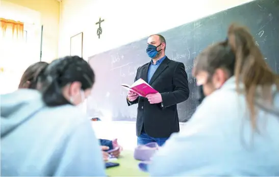  ?? JESÚS G.FERIA ?? Los alumnos que no escojan estudiar Religión no podrán irse a su casa