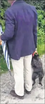  ??  ?? Image of the dog owner who denied his pet had done anything wrong