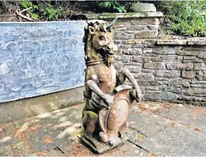  ?? ?? Moved A reader raised concerns over the whereabout­s of the statue