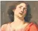  ??  ?? The oil painting of St John the Evangelist, which was originally given an auction value of £600, amended to £2,000