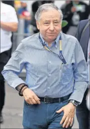  ??  ?? Jean Todt, en una imagen de archivo.