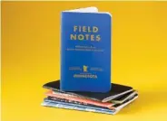  ?? PHOTO BY AARON LAVINSKY/MINNEAPOLI­S STAR TRIBUNE/TNS ?? Notebooks are fashionabl­e again.