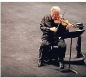  ?? FOTO: DPA ?? Der Violinist Itzhak Perlman.