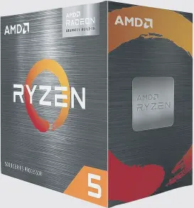  ?? ?? FULL SPEED AHEAD: The Ryzen 5 5600G is a graphics card and central processor in one.