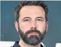  ??  ?? SEEKING HELP Ben Affleck