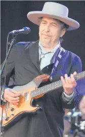  ?? FRED TANNEAU/GETTY-AFP 2012 ?? Bob Dylan is unlikely to attend the opening of a museum and archive celebratin­g his work.