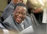 ?? PHOTO: REUTERS ?? Former Zimbabwe VicePresid­ent Emmerson Mnangagwa has fled the country after being sacked and branded a traitor.