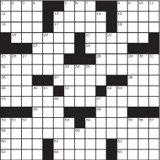  ?? puzzle by: Christophe­r AdAMs no. 0703 ??