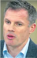  ??  ?? Carragher tries to save his pundit’s job live on Sky News yesterday, left, after he spat in the face of a 14-yearold girl, right, caught on video on Saturday. Below, on Twitter a contrite Carragher tries to justify his ‘madness’
