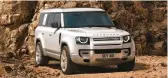  ?? LAND ROVER ?? The 2023 Land Rover Defender 130.