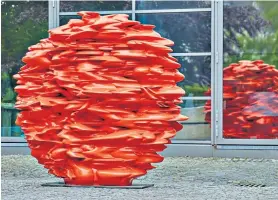  ?? ?? Tony Cragg is at Castle Howard, near York (castle howard.co.uk) from Friday to Sept 22