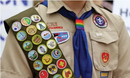  ?? Photograph: Ted S Warren/AP ?? A Boy Scouts uniform.