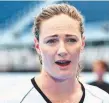  ??  ?? Cate Campbell.