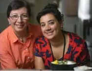  ?? CHRIS SO/TORONTO STAR ?? Chef Paula Navarrete is preparing ajiaco, a hearty chicken soup, for her mother, Marta Mejia.
