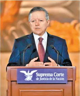  ?? JUAN CARLOS BAUTISTA ?? El presidente de la Corte.