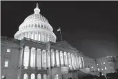  ?? MANUEL BALCE CENETA/AP FILE ?? The U.S. Capitol dome in Washington.